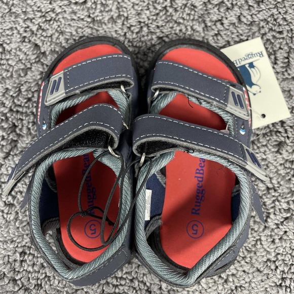 Rugged Bear toddler boys shark sport sandals size 5 Toddlers - Picture 6 of 7